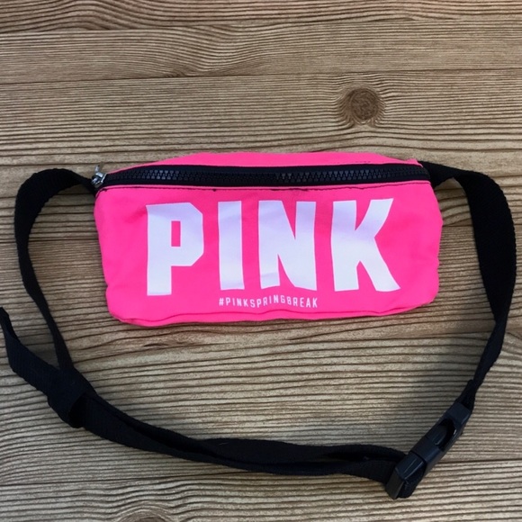 PINK Victoria's Secret Handbags - Victoria’s Secret pink neon pink fanny pack